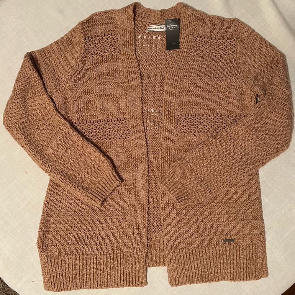 Abercrombie & Fitch Cardigan Size Small-  New With Tags!